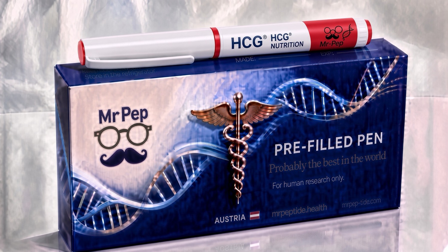 Mr Pep hCG 5000 IU research box